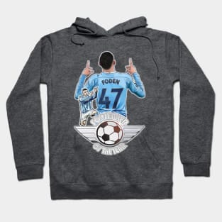 Manc Blues - Phil Foden - FOOTBALLER OF THE YEAR Hoodie